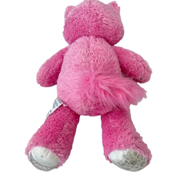 Build A Bear Princess Kitty Cat  BABW Purrincess Pink Sparkle Plush Sparkles - Picture 7 of 7